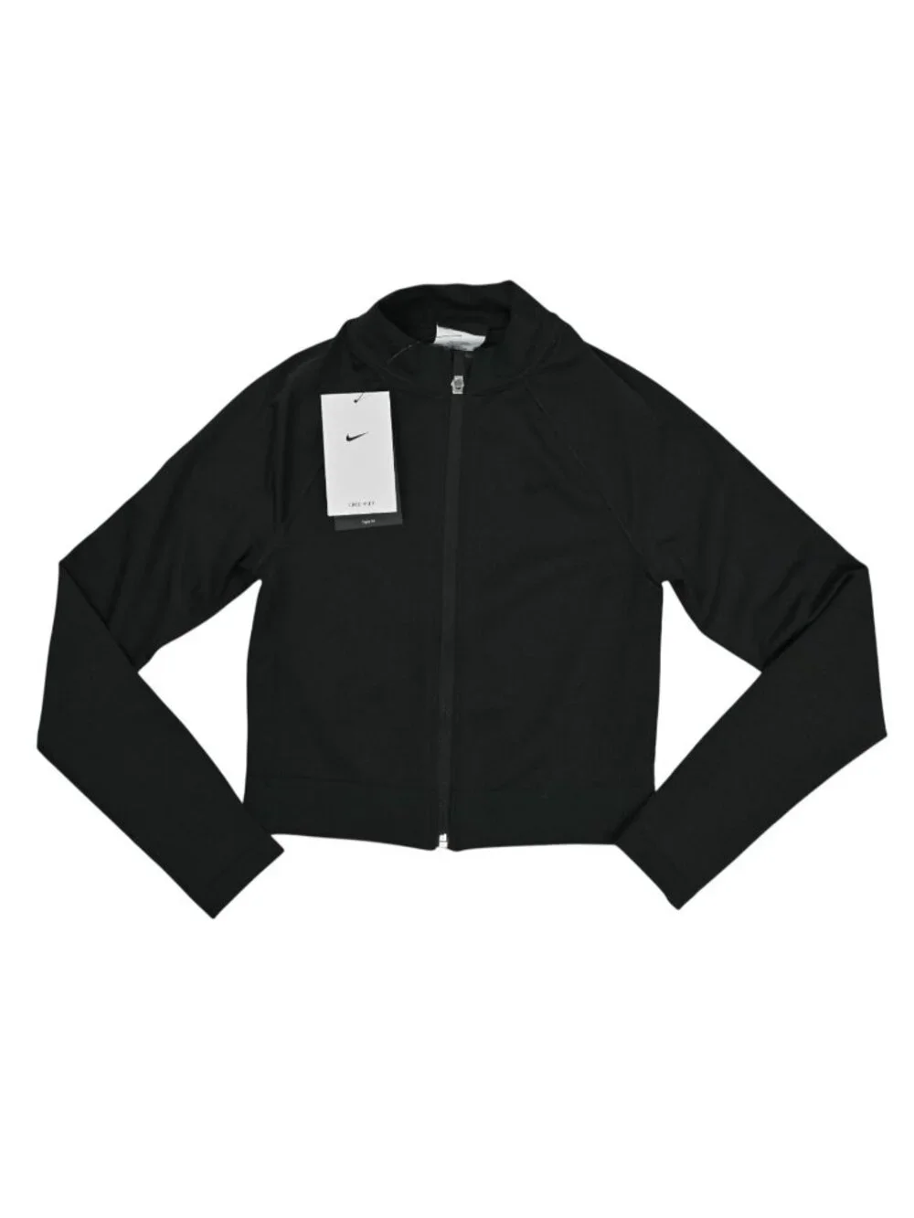 Nike Pro Seamless Full-Zip Training Top IO4466-010 in Black